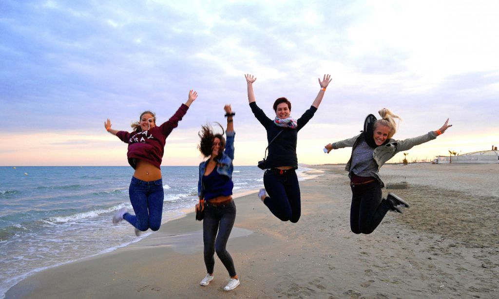 Exkursion an den Strand